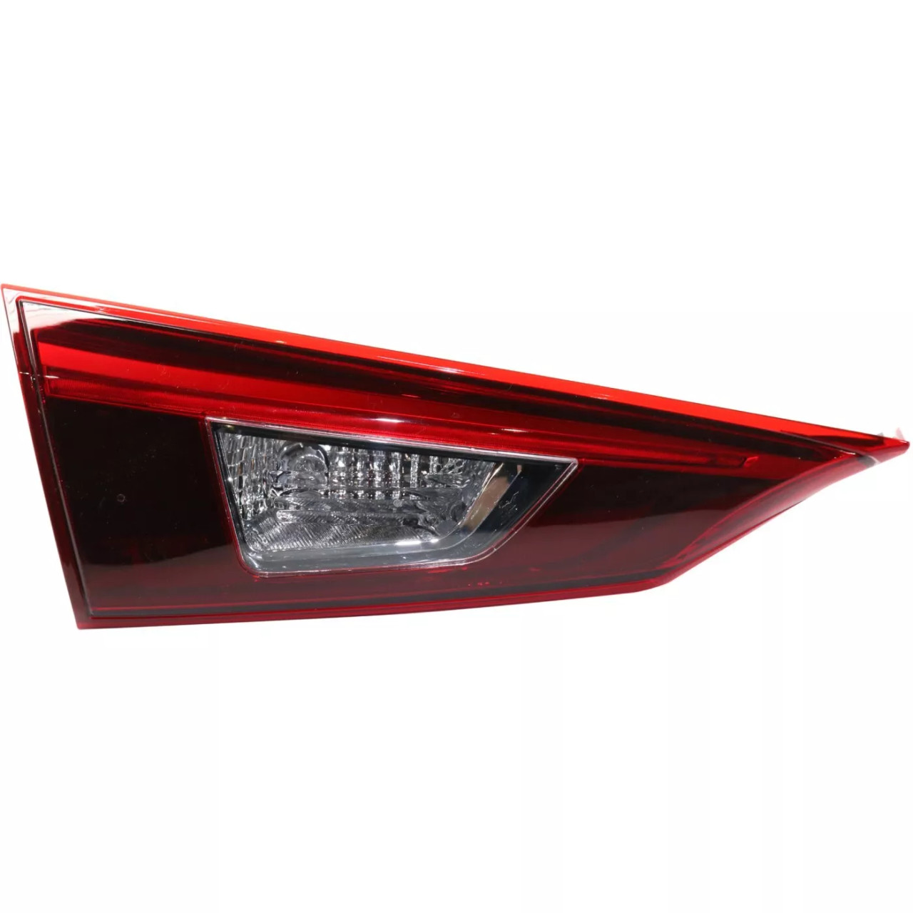Tail Light Set For 2014-2018 Mazda 3 Left Inner and Outer Clear/Red Halogen/LED