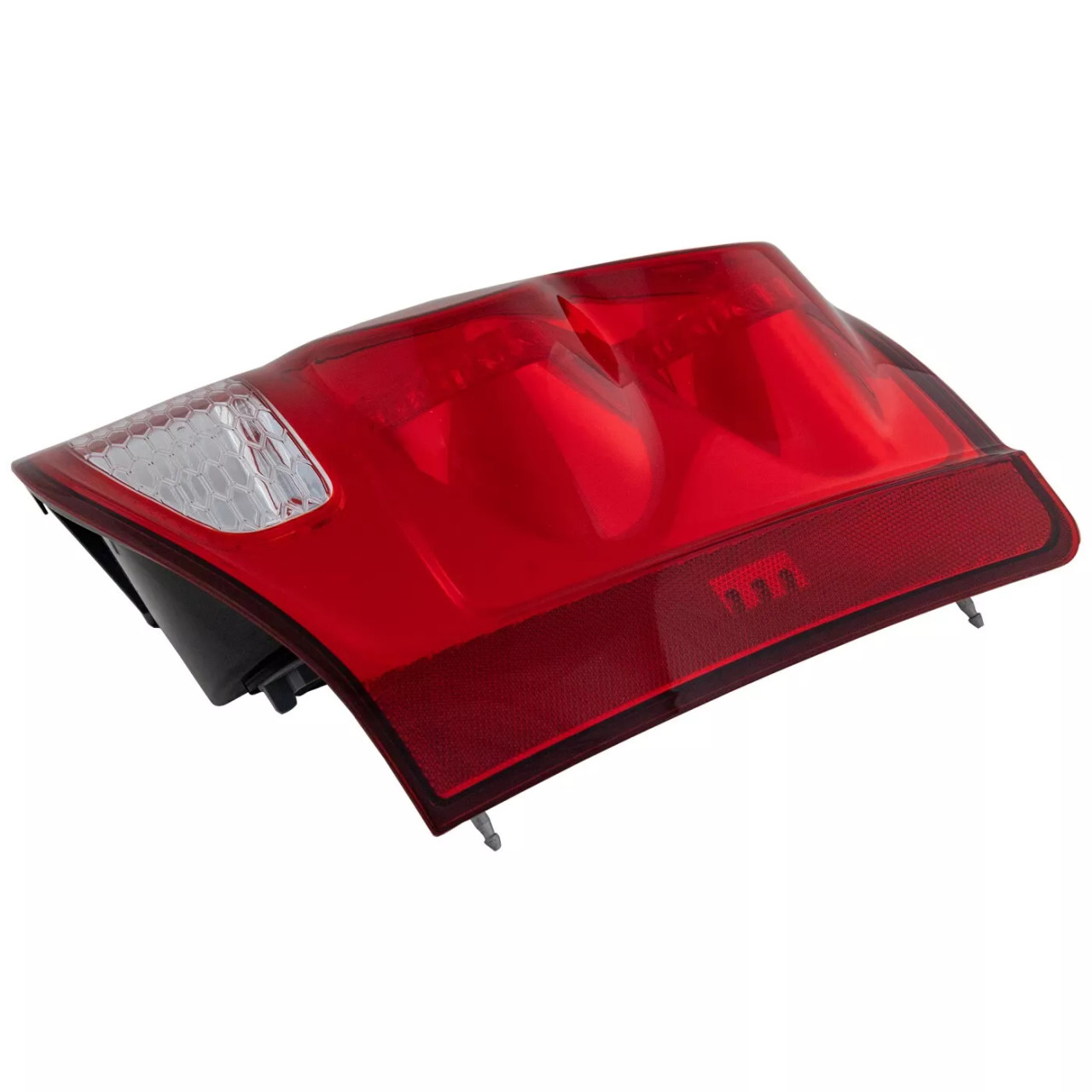 Halogen Tail Light For 2011-17 Dodge Grand Caravan Right Clear/Red w/ Bulbs CAPA