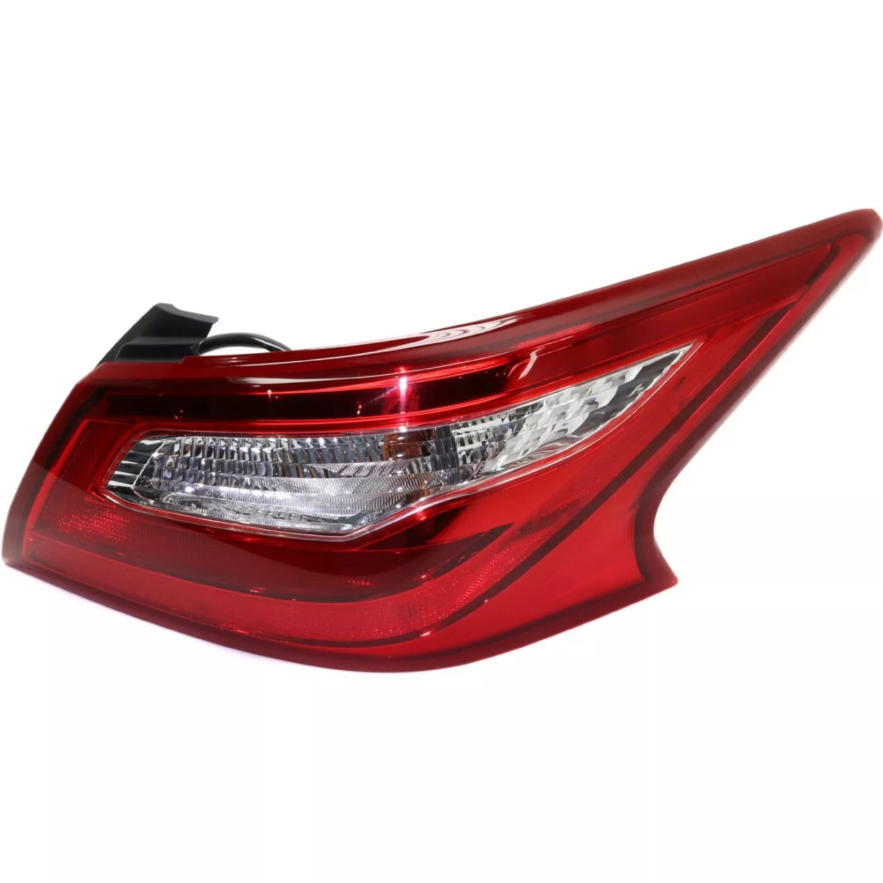 Tail Lights For 2016-17 Nissan Altima L R Inner Outer Clear Red with Chrome CAPA