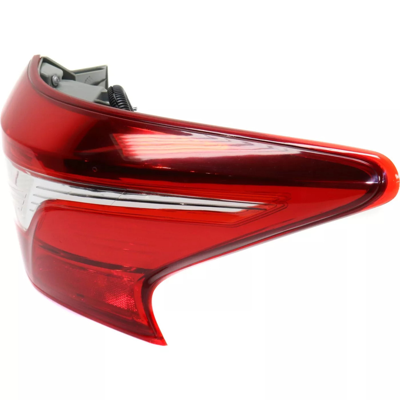 Tail Light Lamp Assembly For 2016-2019 Nissan Sentra Right Side Outer With Bulb
