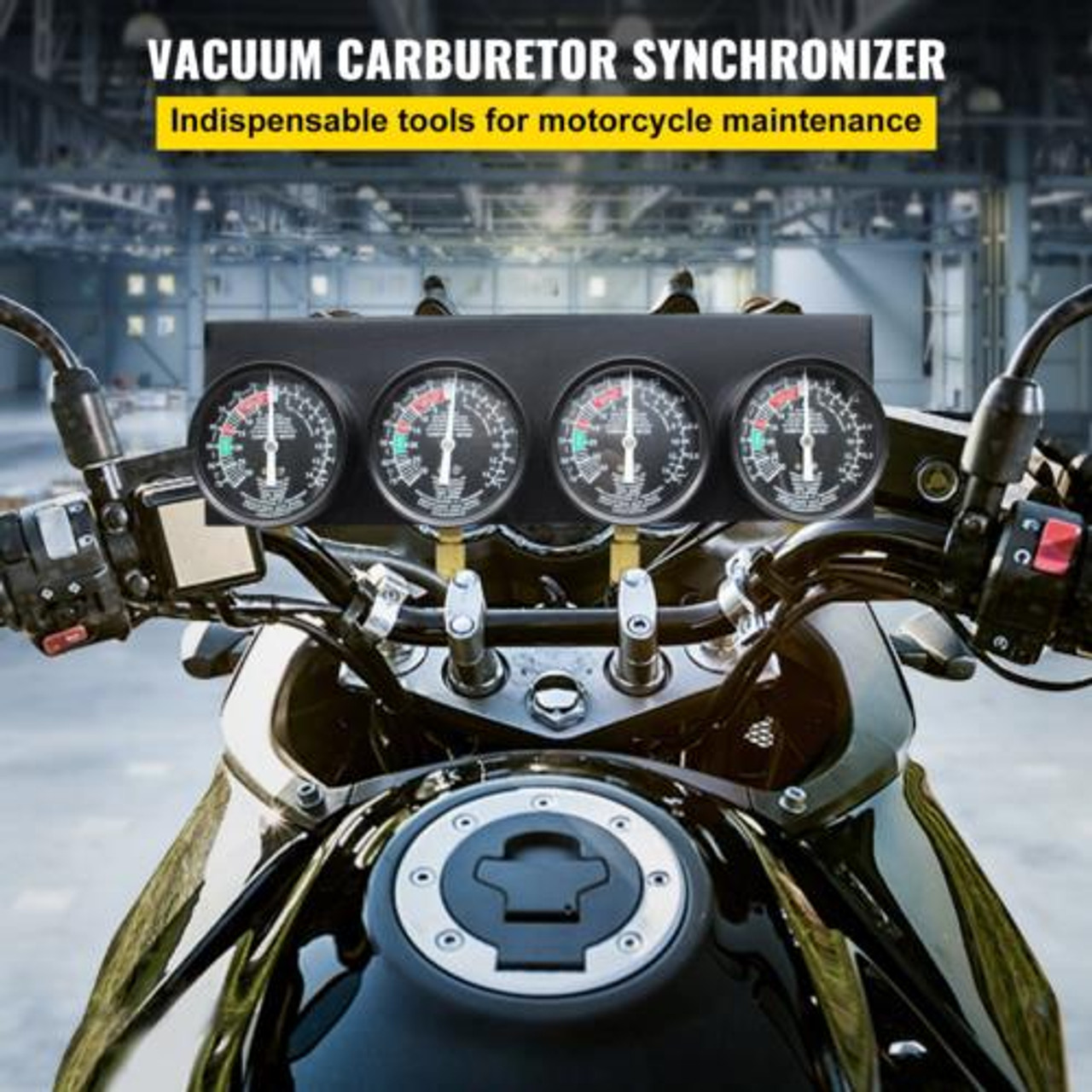 VEVOR Fuel Vacuum Carburetor Synchronize Tool Kit Fuel Vacuum Carburetor Synchro