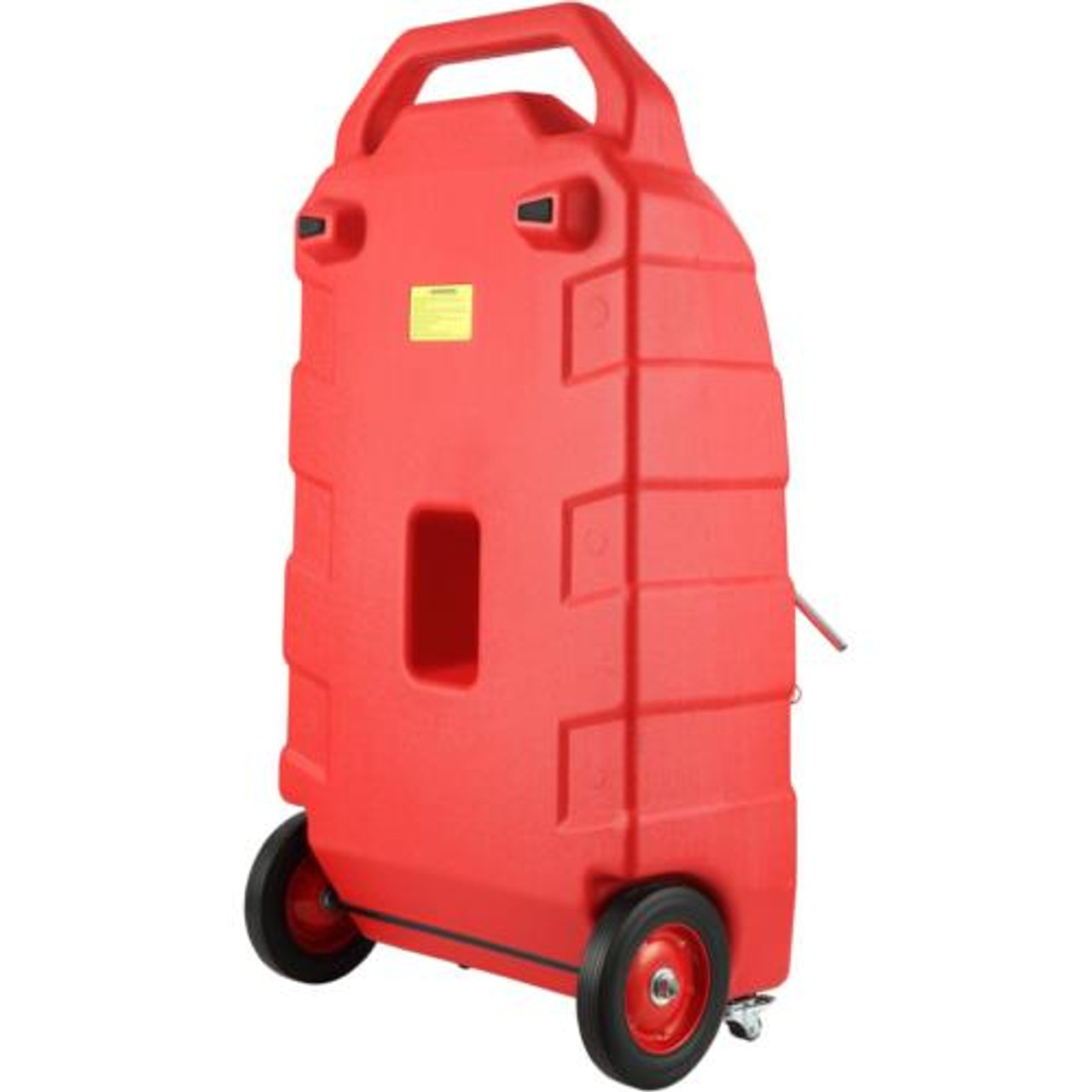 VEVOR Fuel Caddy, 32 Gallon, Portable Fuel Storage Tank On-Wheels, with 12V DC T