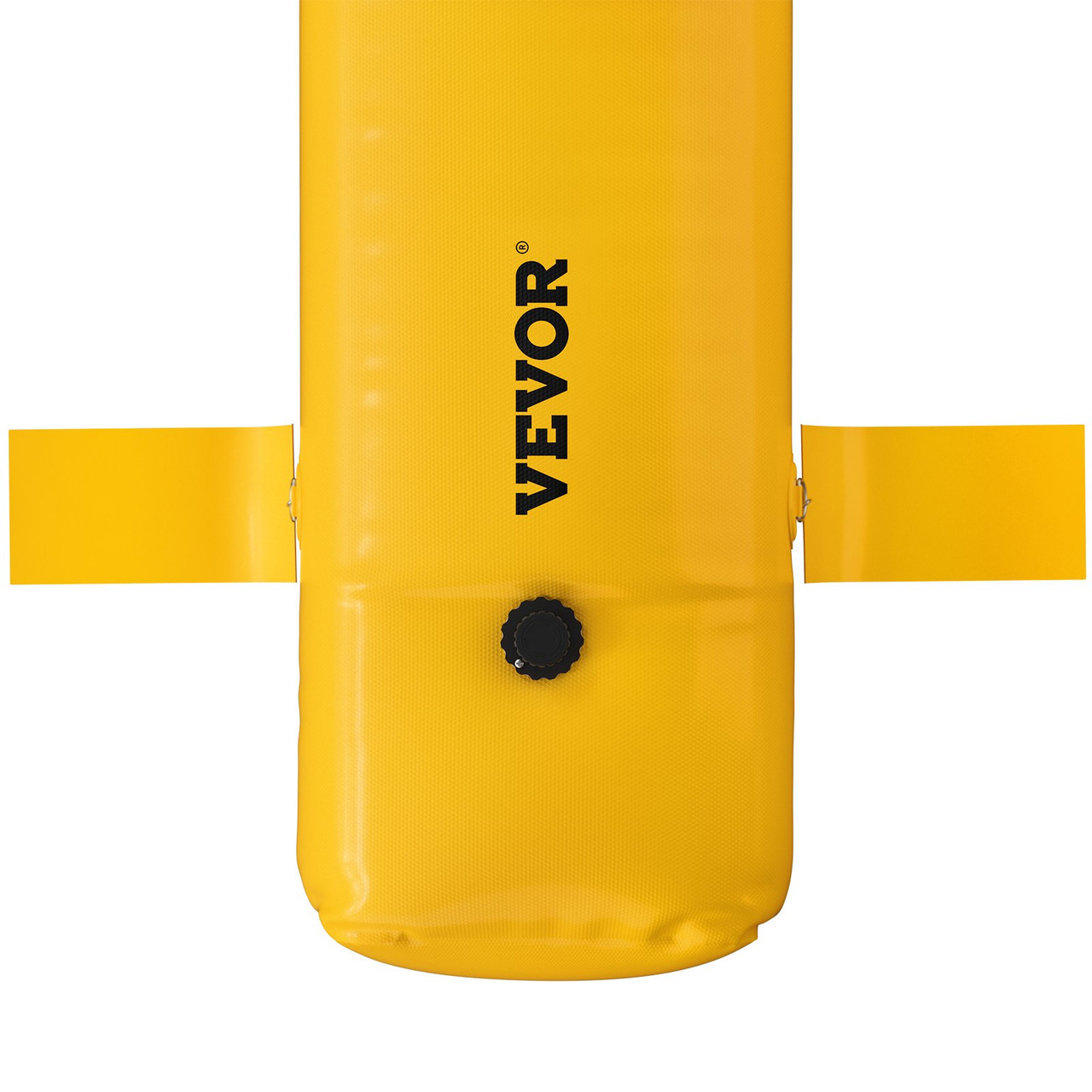 VEVOR Flood Bag, 24 ft Length x 12 in Height, Reusable PVC Water Diversion Tubes, Lightweight with Excellent Waterproof Effect Used for Doorways, Garages, Yellow