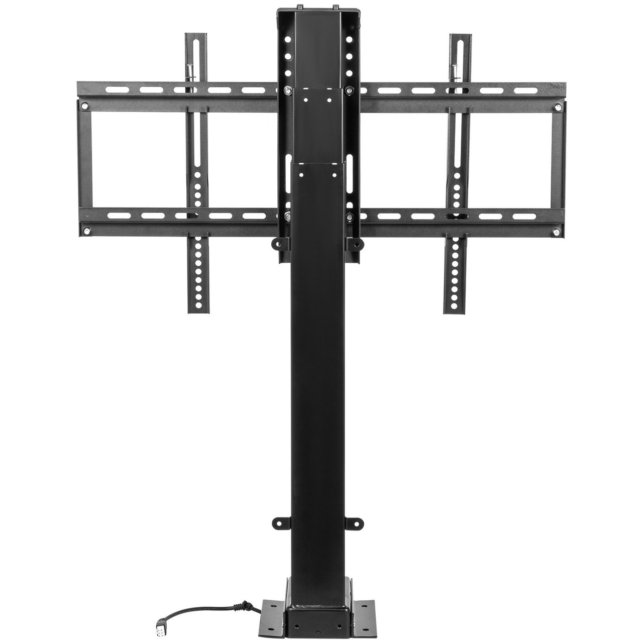 VEVOR Motorized TV Lift Stroke Length 35 Inches Motorized TV Mount Fit for 32-65 Inch TV Lift with Remote Control Height Adjustable 28.7-64.2 Inch,Load Capacity 154 Lbs