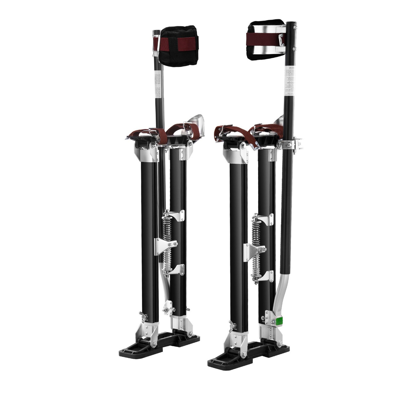 VEVOR Drywall Stilts Aluminum Tool Stilts 24''-40'' Adjustable Painting Black