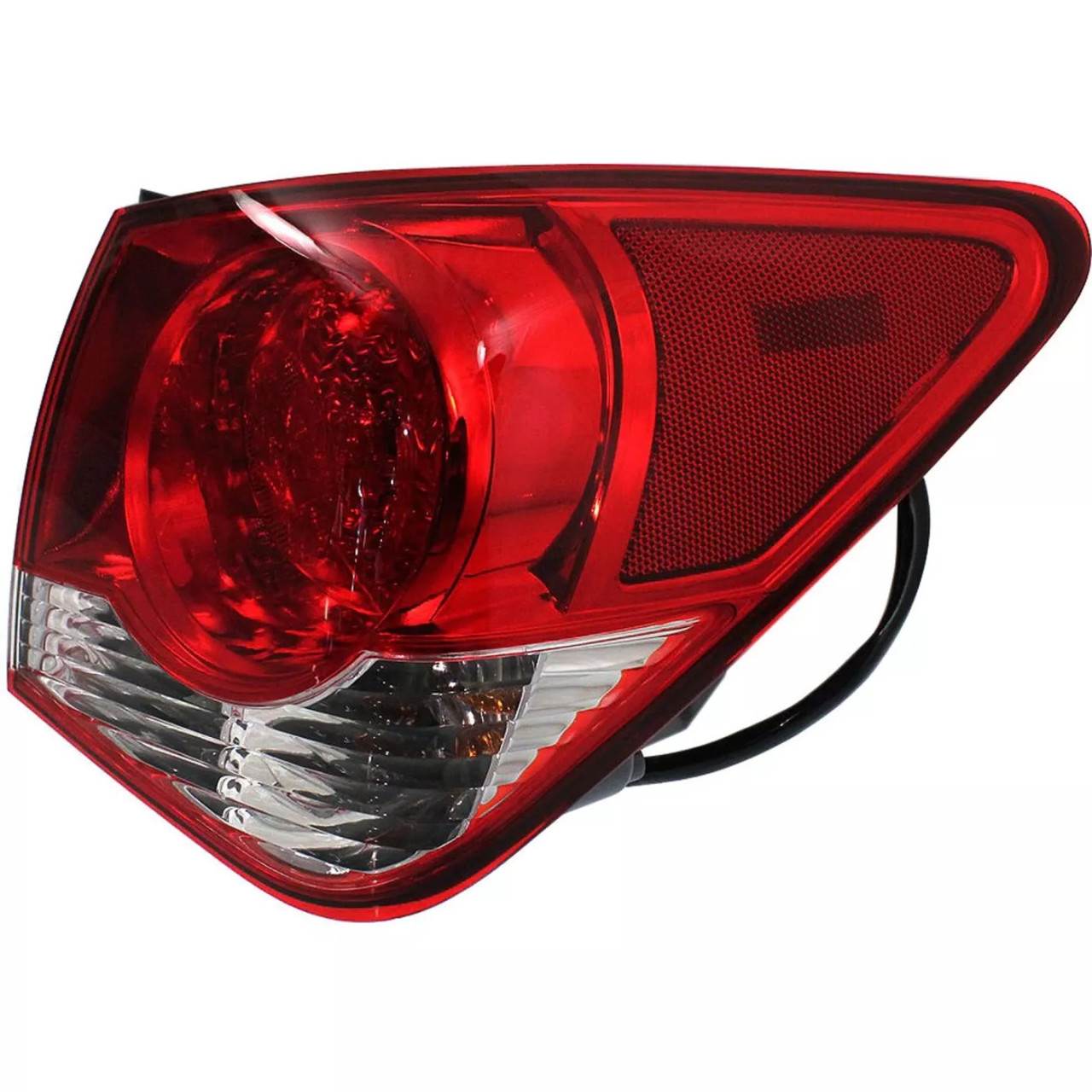 Tail Light Set For 2011-2015 Chevy Cruze 2016 Limited RH Inner Outer Clear/Red