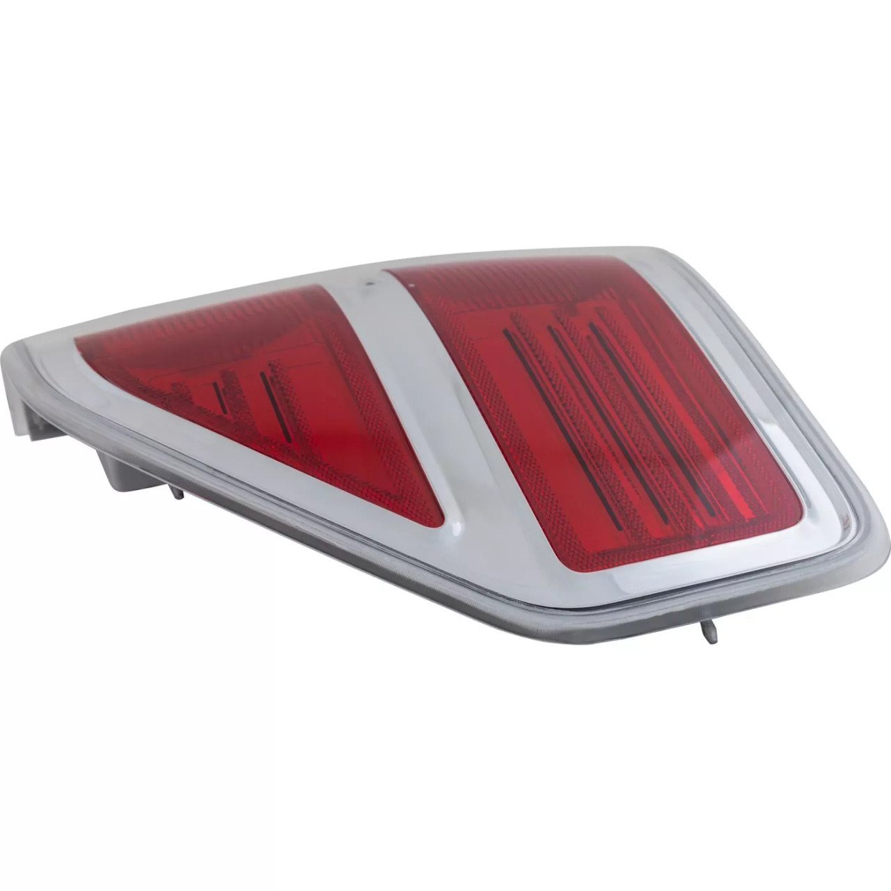 Tail Light Lamp For 2009-2014 Ford F-150 CAPA Right Side Styleside Chrome Trim