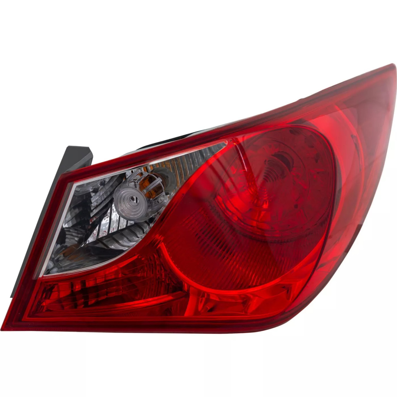 Pair Tail Light for 2011-2014 Hyundai Sonata LH RH Outer Body Mounted