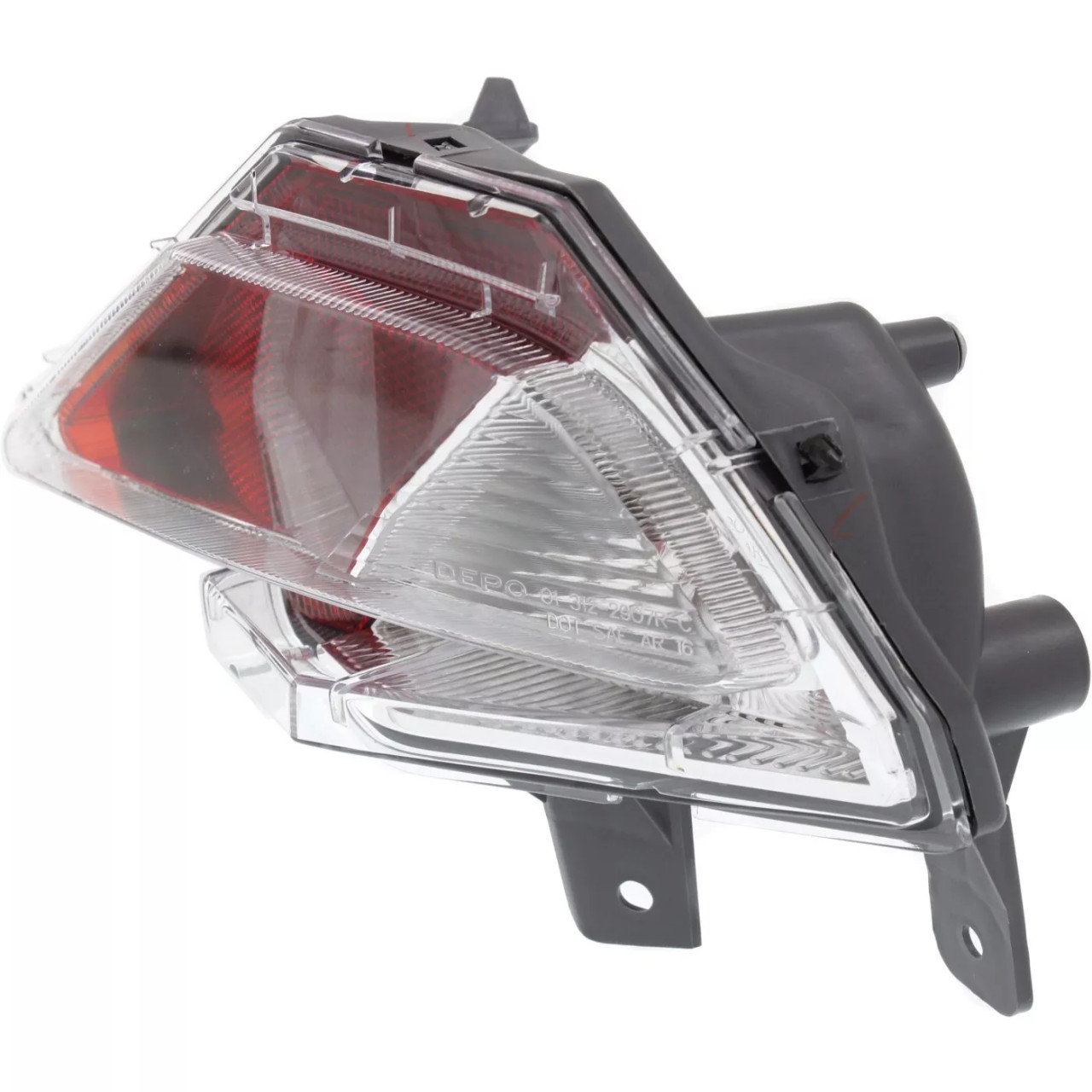 Back Up Light Kit For 16-18 Toyota RAV4 LH and RH Clear Lens CAPA