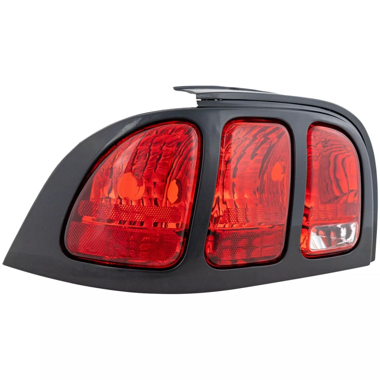 Set of 2 Tail Light For 96-98 Ford Mustang LH & RH Clear & Red Lens