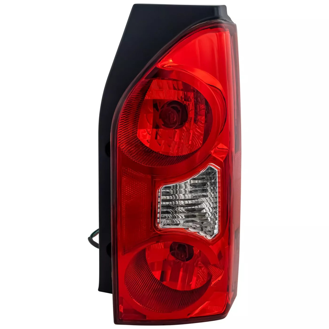 Halogen Tail Light Set For 2005-2015 Nissan Xterra Clear/Red Lens w/ Bulbs 2Pcs