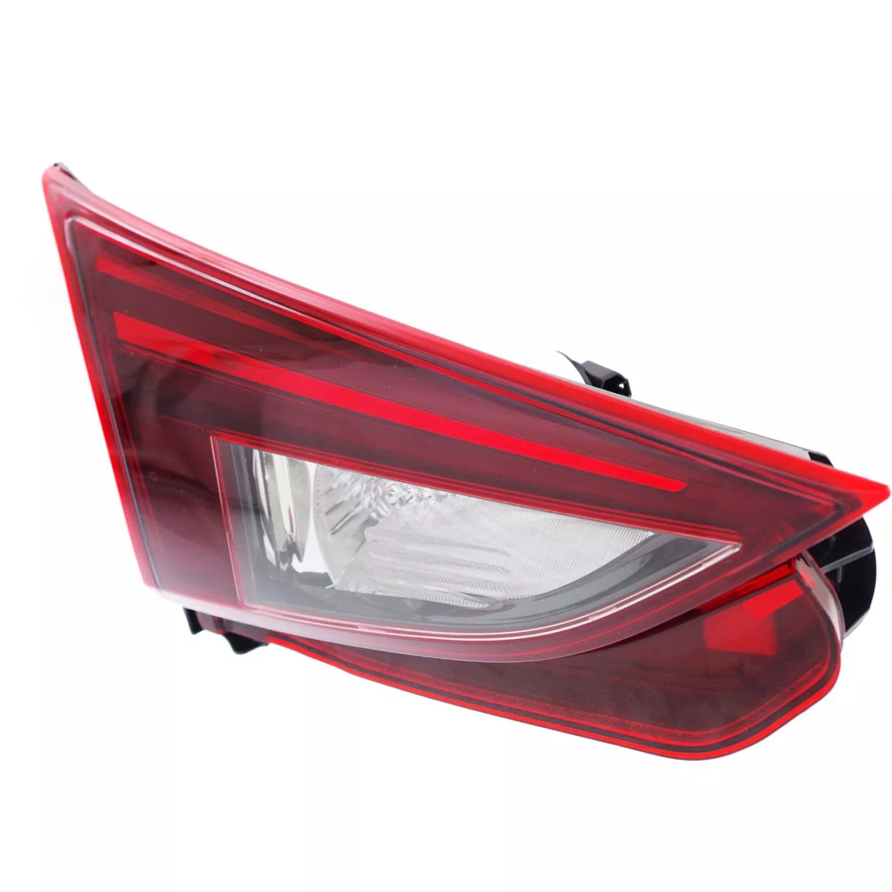 Tail Light Set For 2014-2018 Mazda 3 3 Sport Left Inner Outer Clear/Red Halogen