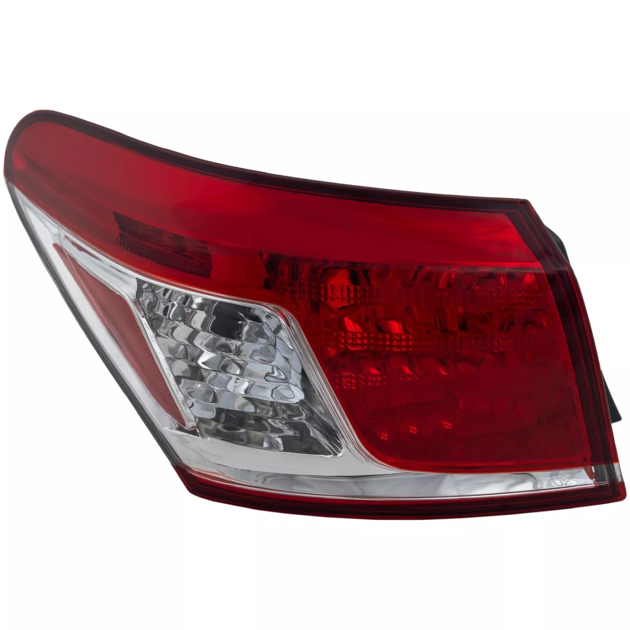Set of 2 Tail Light For 2010-2012 Lexus ES350 LH & RH Clear & Red Lens