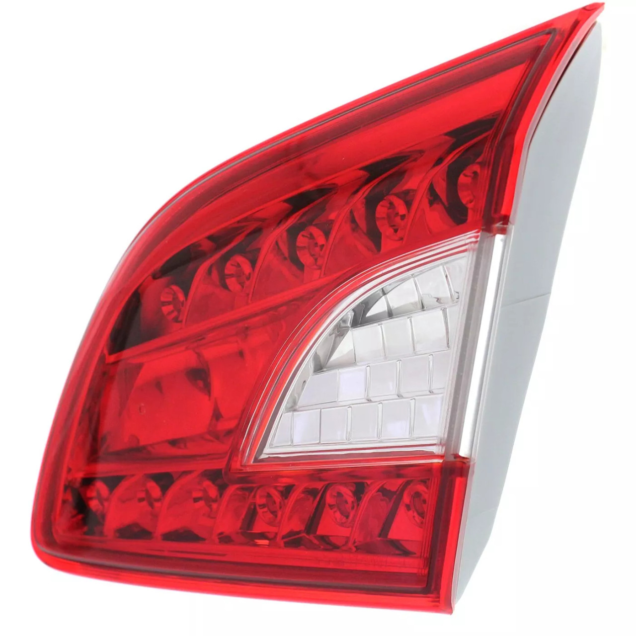 Halogen Tail Light Set For 2013-2015 Nissan Sentra Inner Red Lens w/ Bulbs 2Pcs