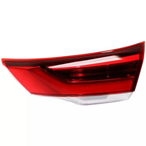 Tail Light Set For 2017-2019 Toyota Highlander LH RH Inner Clear/Red Halogen