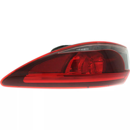 Tail Light Set For 2016-2017 Mazda 6 Right Inner and Outer Clear Red Smoked LED