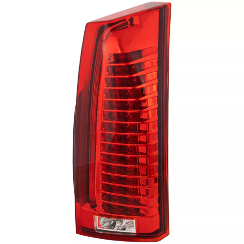 Halogen Tail Light For 2008-2014 Cadillac CTS Sedan Right Clear/Red Lens w/Bulbs