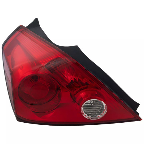 Halogen Tail Light For 2008-2013 Nissan Altima Coupe Left Clear/Red w/Bulbs CAPA