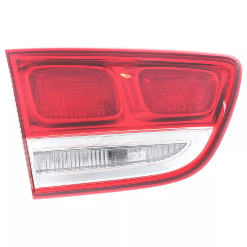 LED Tail Light Set For 2016-2017 Kia Sorento Inner Clear/Red w/ Bulbs 2Pcs CAPA