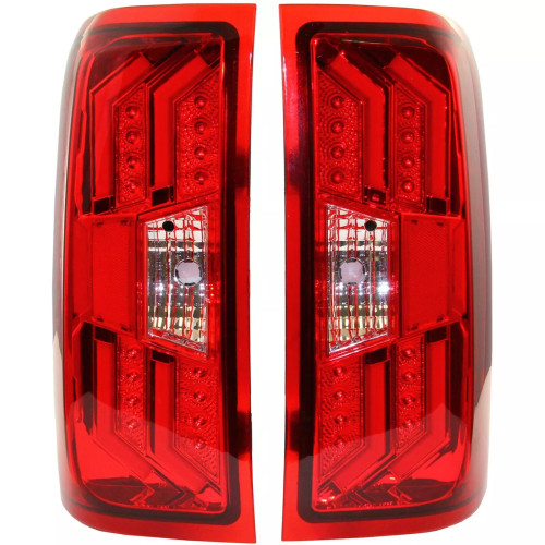 Tail Light For 2014-2016 Chevrolet Silverado 1500 Set of 2 Left and Right Side