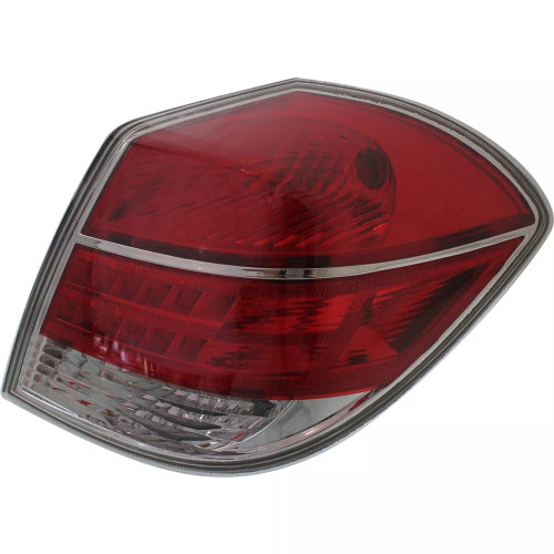 Halogen Tail Light For 2007-2009 Saturn Aura Right Clear & Red Lens w/ Bulb(s)