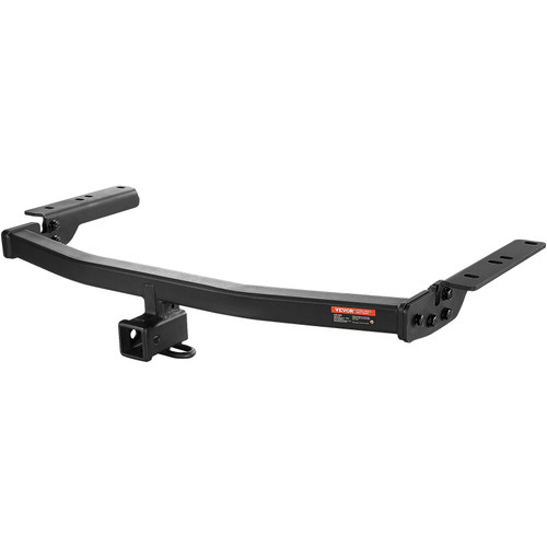 VEVOR Class 3 Trailer Hitch, 2-Inch Receiver, Q455B Steel Tube Frame, Compatible with 2020-2023 Toyota Highlander, Multi-Fit Hitch to Receive Ball Mount, Cargo Carrier, Bike Rack, and Tow Hook, Black