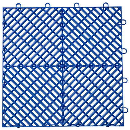 VEVOR Tiles Interlocking 55 PCS Blue, Drainage Tiles 12x12x0.5 Inches, Deck Tiles Outdoor Floor Tiles, Outdoor Interlocking Tiles, Deck Flooring for Pool Shower Bathroom Deck Patio Garage