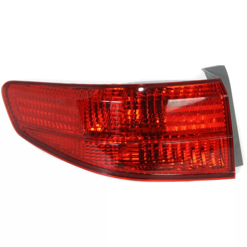 Halogen Tail Light Set For 2005 Honda Accord Outer Clear & Red Lens 2Pcs