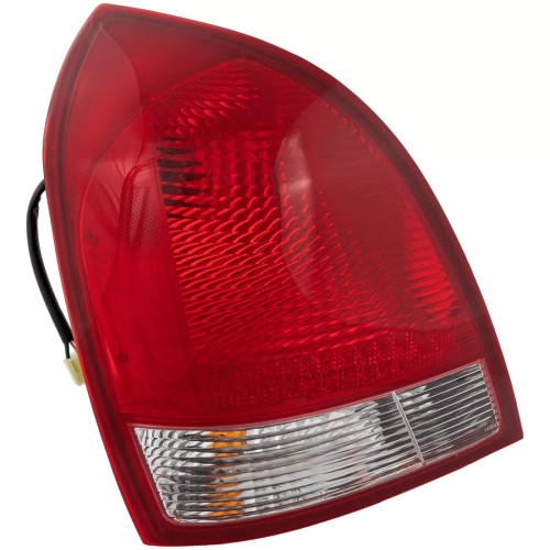 Halogen Tail Light For 2001-2003 Hyundai Elantra Sedan Left Clear/Red w/ Bulbs