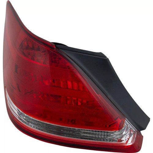Halogen Tail Light For 2005-2007 Toyota Avalon Left Outer Clear/Red w/Bulbs CAPA