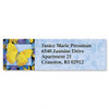 Yellow Butterflies Classic Address Labels (6 Designs)