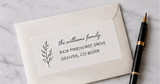 Minimalist Address Label Designs: How to Keep Them Simple and Distinctive