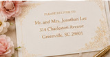Return Address Placement for Wedding Invitations: Front, Back Flap, or Inner Envelope?