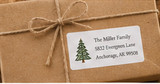 Winter Address Label Ideas Beyond Traditional Christmas Red