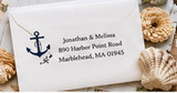 Coastal-Inspired Address Labels for Beach Lovers