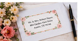 Save-the-Date Return Address Labels: Match Formality, Color, and Envelope Size