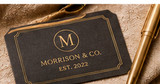 Luxury Address Labels: Paper, Foil, Typography, and Restraint