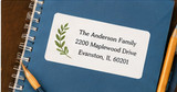 Back-to-School Mail Labels for Parent Notes, Forms, and Student Correspondence
