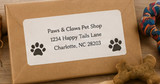 Pet Groomer and Pet-Sitter Labels for Appointment Cards and Packages