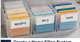 Home Records Filing Labels: Categories That Reduce Paper Clutter