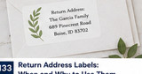 Large-Print Address Labels for Seniors and Low-Vision Households