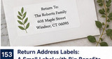 Why Return Address Labels Are Still Useful in a Digital World