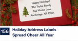 Holiday Address Labels You Can Use Beyond December