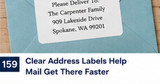 Clear Address Labels: When Transparent Labels Work Best