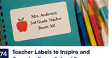 Teacher Supply Labels: Designing a Classroom System Students Can Follow
