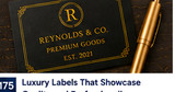 Premium Product Labels: When Foil, Texture, and Dark Stock Are Worth It