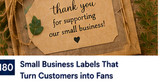 Small Business Loyalty Mailers: Labels, Thank-You Cards, and Reorder Notes