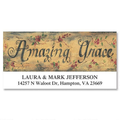 Amazing Grace Address Labels