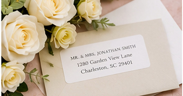 How to Format Return Addresses on Wedding Invitation Envelopes