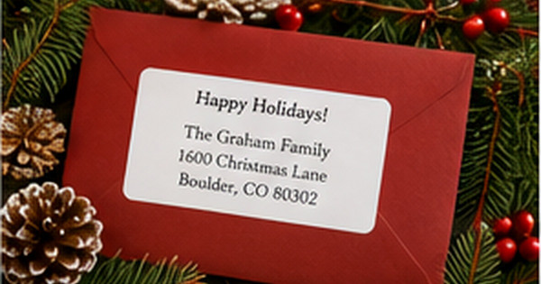 Christmas Card Addressing Tips for a Smoother Holiday Mailing